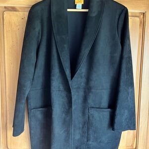 Ruby Rd. Black Jacket size 16